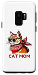 Coque pour Galaxy S9 Cat Mom Happy Mother's Day For Cat Lovers Family Matching