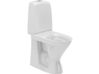 Toalett Spira Rimfree vit hög modell