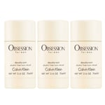 Calvin Klein Obsession for Men Deodorant Stick Trio Paket, 3x75g