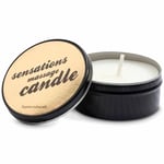Bonbons Sensations Massage Candle Massasjelys - Hvit