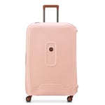 DELSEY PARIS - Moncey - Valise cabine rigide - 55 x 35 x 25 cm - 38 litres - S - Black, Rose, L, Recyclé & Recyclable