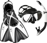 Mares X-One Marea Set Snorkeling White, M/L