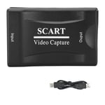 Boitier d'enregistrement et de diffusion en direct de jeux video avec carte de capture peritel USB 2.0 professionnelle
