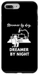 Coque pour iPhone 7 Plus/8 Plus Streamer le jour, rêveur la nuit