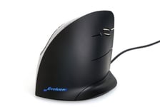 EVOLUENT VERTICALMOUSE C, WIRED, RIGHT (SILVER/BLACK)