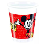 Disney Super Cool Mickey Mouse Disposable Cup (Pack of 8) SG31397