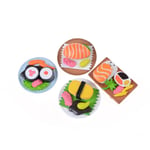 Sushi Bento Lunch For Miniature Dollhouse Handmade Food Home Kit 0