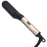 (Prise EU)Beard Straightener Electric Heated Hair Straightening Comb SG5