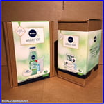 Nivea 2 Box Gift Set Naturally Soft & Naturally Fresh Treats Your Skin Will Love