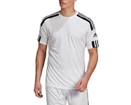 adidas Men's Squadra 21 Jersey Jersey (Short Sleeve), white/black, M