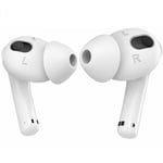 AHASTYLE Apple AirPods 3 Öronkuddar med brusreducering, Storlek L - Vit