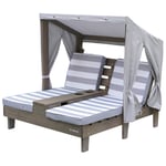 KidKraft Kidkraft ® Dubbel solstol för barn, grå