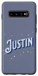 Galaxy S10+ justin name personalised Case