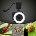 Portable Led Ring Flash Battery Operated Fill Light With Col