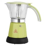 300ml/6 Cups 480W Electric Moka Pot Detachable Kitchen Stovetop Coffee Maker GS