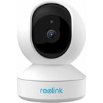 Reolink - Caméra de Sécurité WiFi 2K 4MP, Pan&Tilt pour bébé, Audio Bidirectionnel, Détection de Mouvement, Vision Nocturne ir, E1 Pro Blanc