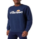 ellesse Men's Sl Succiso Sweatshirt, Navy, S EU