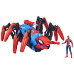 HASBRO Marvel Spider-man Spider Battle Vehicle, Superhjälteleksaker För Barn, Lanserar Vatten Och Projektiler, 4 År