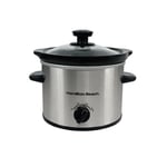 'The Mighty Mini' 1.8L Silver Slow Cooker