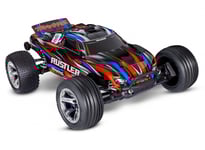 Traxxas Rustler 2WD 1/10 RTR TQ BL-2s EHD Röd
