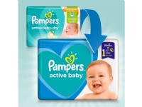 Pampers Active Baby 4+ Size, 10-15 kg, 120 st.