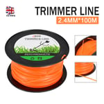 Genuine For Stihl 100m2.4mm Square Brushcutter Strimmer Trimmer Cord Line Wire