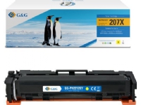 G&G compatible toner for W2212X, yellow, 2450s, NT-PH2212XY, HP 207X, for HP Color LaserJet Pro M255, MFP M282, M283, N
