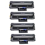 4 Black Toner Cartridge For Samsung Xpress SL M2020 M2022 M2070 M2070W MLTD111S