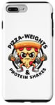 iPhone 7 Plus/8 Plus Pizza Weights & Protein Shakes Workout Funny Gym Quotes Gym Case
