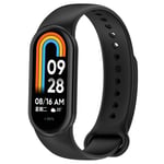 Mukava Xiaomi Mi Band 8 kellonranneke - Musta