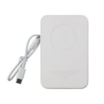 Rvelon Magsafe Powerbank 10000 mAh - Vit Vit