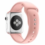 Apple Watch Series 4 40mm dual pin silicone watch band - Pink