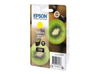 Epson 202 - 4.1 ml - gul - original - bläckpatron - för Expression Premium XP-6000, XP-6005, XP-6100, XP-6105
