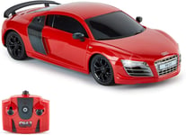 CMJ RC Cars AUDI R8 GT, Officially Licensed Remote Control Car with Working Lig