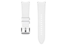 Samsung Watch Strap Hybrid Leather Band - Official Samsung Watch Strap - 20mm - S/M - White