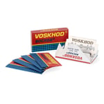 Voskhod Teflon Coated Dubbeleggade Rakblad 5-pack