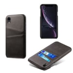 IPhone XR skal med en kortplats - Svart
