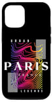 Coque pour iPhone 14 Pro Cool Paris Style, Paris Fashion Graphic Illustration Fashion