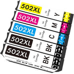 Mypack 5 Cartouches Compatibles Epson 502xl