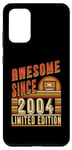 Coque pour Galaxy S20+ Awesome Since 2004 Édition limitée Anniversaire 2004 Vintage
