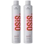 2-pack Schwarzkopf Osis Session 500ml Transparent