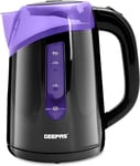 Geepas 2200W Illuminating Electric Kettle | Boil Dry Protection & Auto Shut off