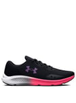 UNDER ARMOUR Charged Pursuit 3 - Black/Pink, Black/Pink, Size 3, Women