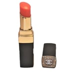 Chanel Orange Lipstick Top Coat Rouge Coco Flash Colour Intensifying 202 Warm Up