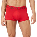 Calvin Klein Men Low-Rise Boxer Short Trunk Stretch, Red (Rouge), XS