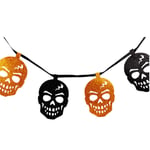 Halloween Decor - Hodeskalle Girlander198CM