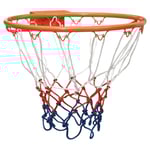 Basketring orange 39 cm stål