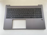 HP Zbook Firefly 15 G7 M07496-031 English UK Keyboard Palmrest with Sticker NEW