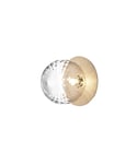 Nuura - Liila 1 Large Vegglampe/Taklampe IP44 Nordic Gold/Optic Clear
