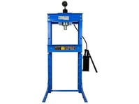 #Hydraulisk Press 30T Med Tryckmätare Och Tvåstegspump (1)